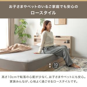 ベッド セミダブル ベッドフレーム すのこ お...の詳細画像4