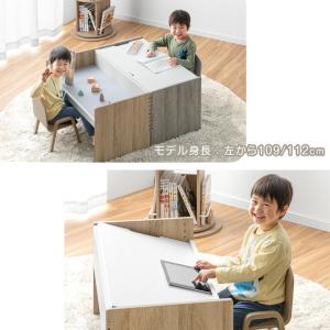 本日+4% テーブル デスク 子供 キッズデス...の詳細画像4