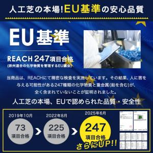 本日+4% 人工芝 1m×10m ロール 防炎...の詳細画像1