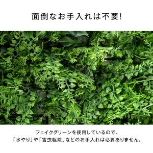 本日+5% フェイクグリーン 観葉植物 壁掛け...の詳細画像2