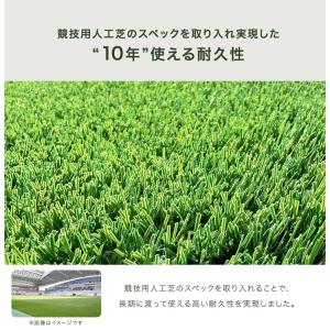人工芝 2m×10m ロール 防草シート 人工...の詳細画像5