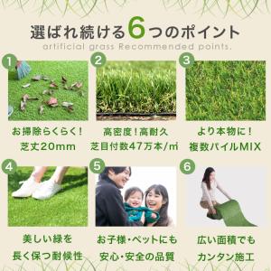 人工芝 0.5m×10m ロール 人工芝マット...の詳細画像5
