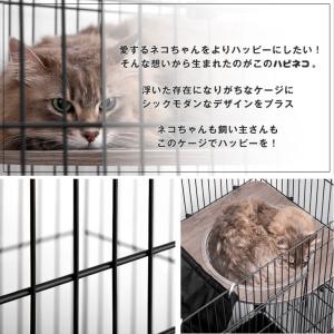 猫ケージ 2段 スリム 猫ゲージ キャットケー...の詳細画像4