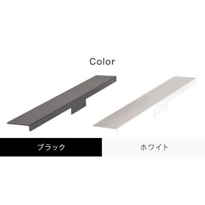 テレビスタンド 棚板 白 黒 幅100cm テ...の詳細画像1