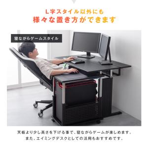 サイドワゴン ローデスク対応 スリム キャスタ...の詳細画像5