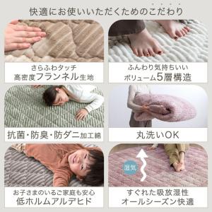 本日+4% ラグ 洗える 2畳 ラグマット 1...の詳細画像2