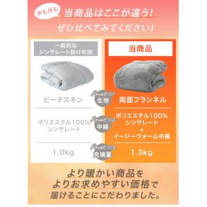 シンサレート 掛け布団 セミダブル 洗える 暖...の詳細画像1
