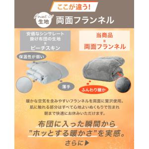 シンサレート 掛け布団 セミダブル 洗える 暖...の詳細画像2