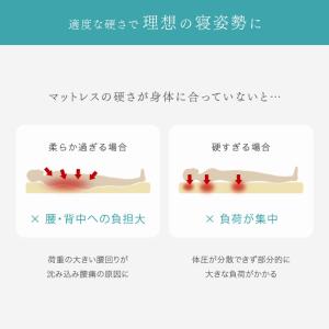 本日+4% 布団セット マットレス付き シング...の詳細画像5