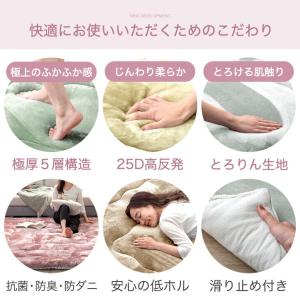 ラグ 2畳 厚手 60mm 北欧 カーペット ...の詳細画像2
