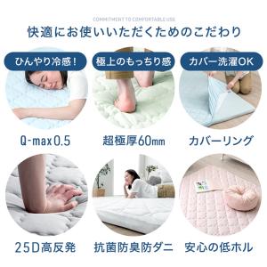 ラグ 洗える カバーリングラグ 厚手 夏 接触...の詳細画像2