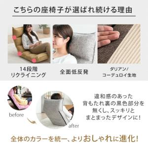 座椅子 おしゃれ コンパクト ハイバック 1人...の詳細画像2