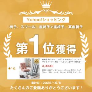 座椅子 1人掛け おしゃれ コンパクト ハイバ...の詳細画像1