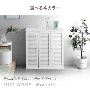 シューズボックス 幅60 おしゃれ 靴箱 下駄...の詳細画像2