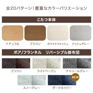 こたつ 長方形 120 おしゃれ こたつセット...の詳細画像3