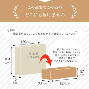 ベッド すのこベッド セミダブル 折りたたみ ...の詳細画像4