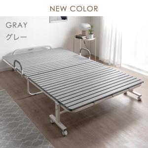 ベッド すのこベッド セミダブル 折りたたみ ...の詳細画像3
