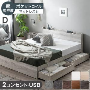 シーリーダブルベッド収納付◇Postureprestige（マットレス付き） 　※自力引き取り可能な方 ネルコンシェルジュ ベッド 収納 ダブルベッド マットレス付き 収納