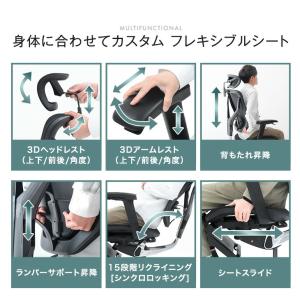 本日+4% オフィスチェア リクライニング メ...の詳細画像1