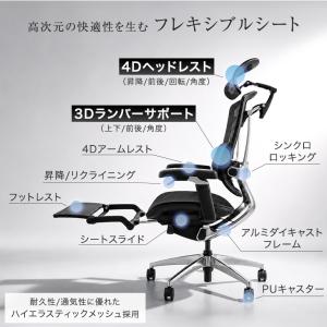 オフィスチェア 椅子 メッシュ デスクチェア ...の詳細画像2