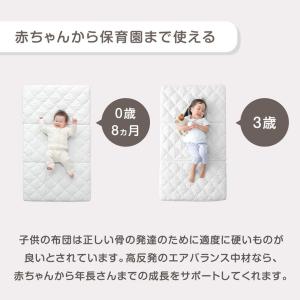 28日+5% ベビーマットレス 三つ折り 洗え...の詳細画像5