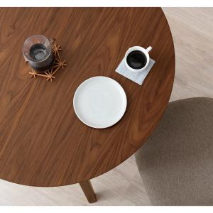 ダイニングテーブル 丸 2人用 幅90 円形 ...の詳細画像4