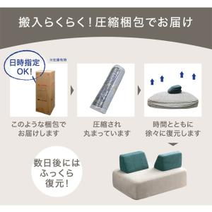 ソファ ソファー 2人掛け 北欧 おしゃれ 洗...の詳細画像2