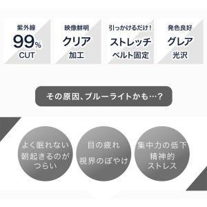 液晶テレビ保護パネル 65型 65インチ ブル...の詳細画像1