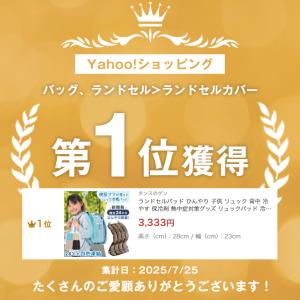 ランドセルパッド ひんやり 子供 リュック 背...の詳細画像1
