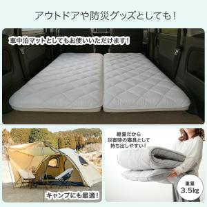 敷き布団 マットレス 8cm厚 セミシングル ...の詳細画像3