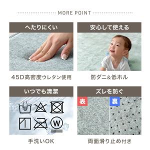 下敷きマット 洗える ラグ 下敷き 厚手 20...の詳細画像4