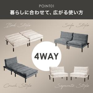 ソファー 2人掛け 洗える 北欧 ソファ おし...の詳細画像3