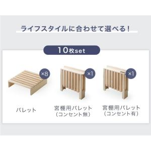 ベッド シングル すのこ 宮付き ベッドフレー...の詳細画像3