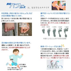教育パワーシューズ 上履き 内履き 靴 つま先...の詳細画像1