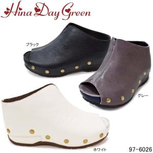 ヒナデイグリーン 4390 Hina Day Green 厚底サンダル グラディエーター