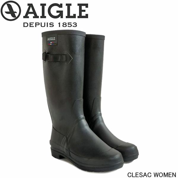 エーグル CLESAC WOMEN ラバーブーツ AIGLE レインブーツ 天然ゴム 長靴 防水 Z...