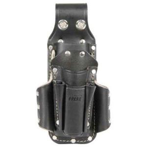 SK11 工具差し 革製 ツールケース 5丁差 SHBL-4 腰袋 ドライバー