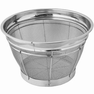 18−8ステンレス製 弁慶 米揚げザル・30cm 4〜4．5升 【深型ざる