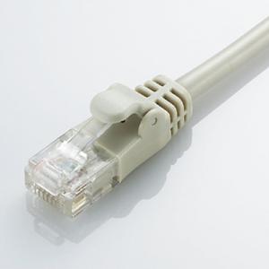 エレコム LD-CTY/LG5 【メール便での発送商品】やわらかLANケーブル CAT5E 5m ライト｜tantan