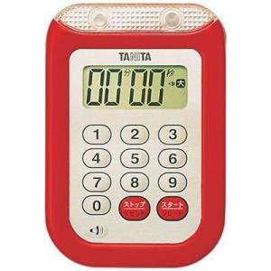 タニタ BTI6201 大音量タイマー100分計(TD-377RD レッド)
