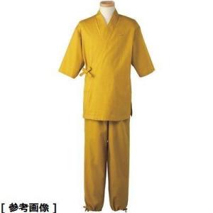 サーヴォ SSM1801 男女兼用 作務衣パンツ H-2096(S/カラシ)