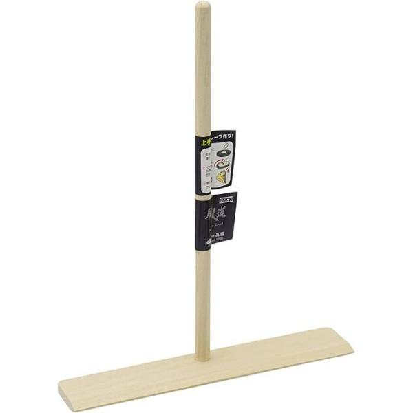 高儀 4907052874442 木製クレープトンボ 角 クレープ ガレット パンケーキ作り