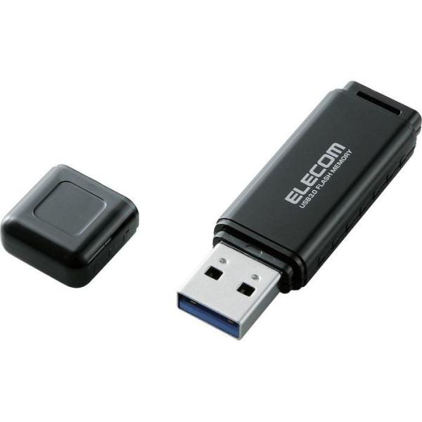 エレコム MF-HSU3A32GBK 【メール便での発送】USBメモリ USB3.1(Gen1) ス...