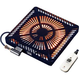 METRO(メトロ) MHU-601E-DK こたつ用取換ヒーター「U字形ハロゲンヒーター手元コントロール式DCファン付」快適なこたつに大変身! (MHU601EDK)