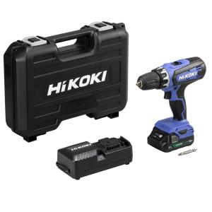 HiKOKI（日立工機） FDS18DF(BG) 18V コードレス ドライバドリル チャック 1.5〜13mm 22段クラッチ 2.0Ah 蓄電池×1個 充電器 ケース付｜tantan