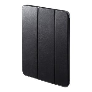 サンワサプライ PDA-IPAD1907BK iPad10.9インチ ソフトレザーケース(ブラック) (PDAIPAD1907BK)｜tantan