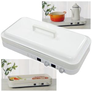 パナソニック IHデイリーホットプレート ホワイト KZ-CX1-W : べるおさ