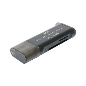 【納期目安：１週間】ミヨシ USR-ASD4/BK SDカードリーダ USB-A USB3.0 (USRASD4/BK)｜tantan