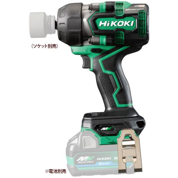 HiKOKI WR36DE NN 36V コードレスインパクトレンチ 四角ドライブ12 7mm 蓄電...