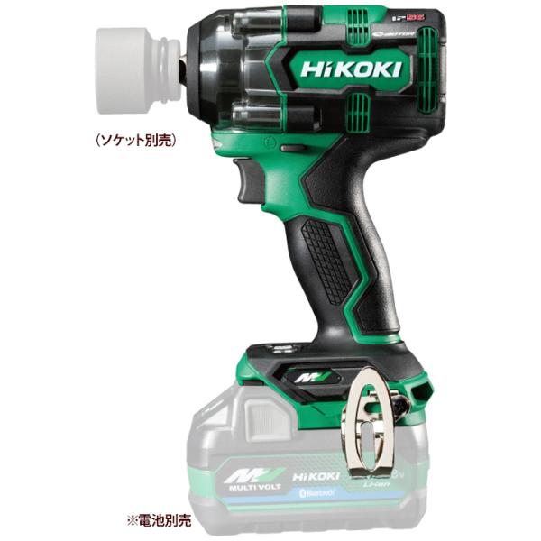 HiKOKI WR36DH NN 36V コードレスインパクトレンチ 四角ドライブ12.7mm 蓄電...